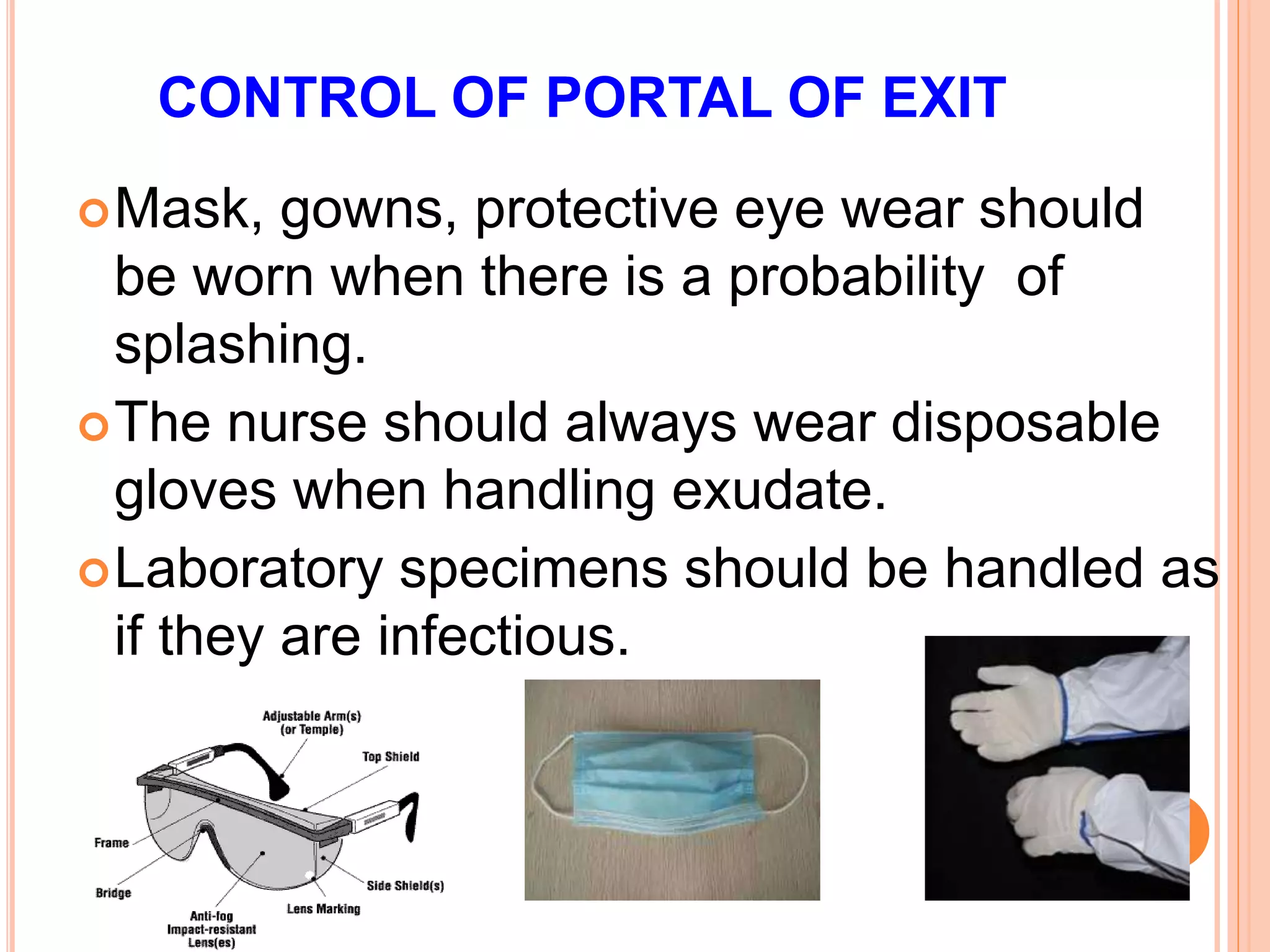 Infection control and standard safety precautions | PPT