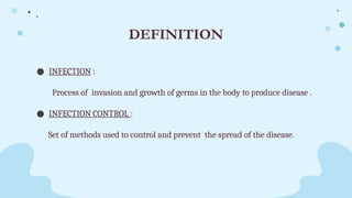 Stanetic Inection Infection Control - for (3RD YR BDS).pptx