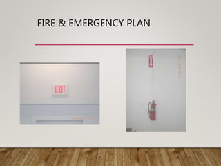 FIRE & EMERGENCY PLAN
 