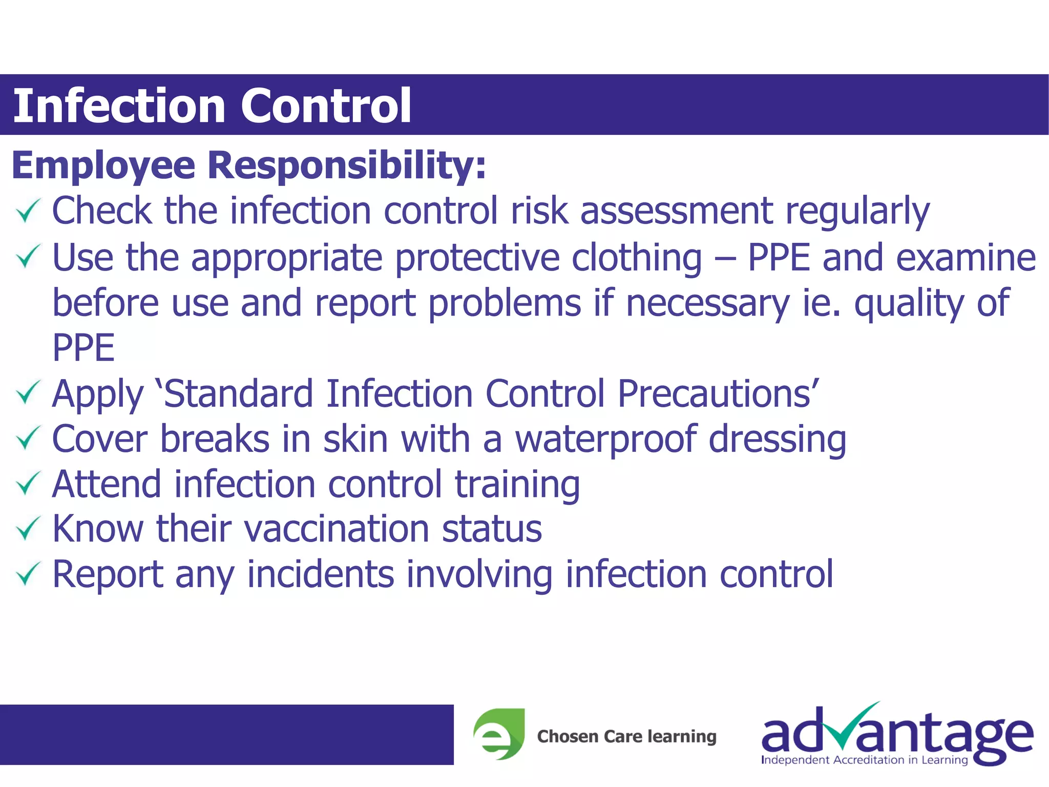 Infection control and prevention | PDF