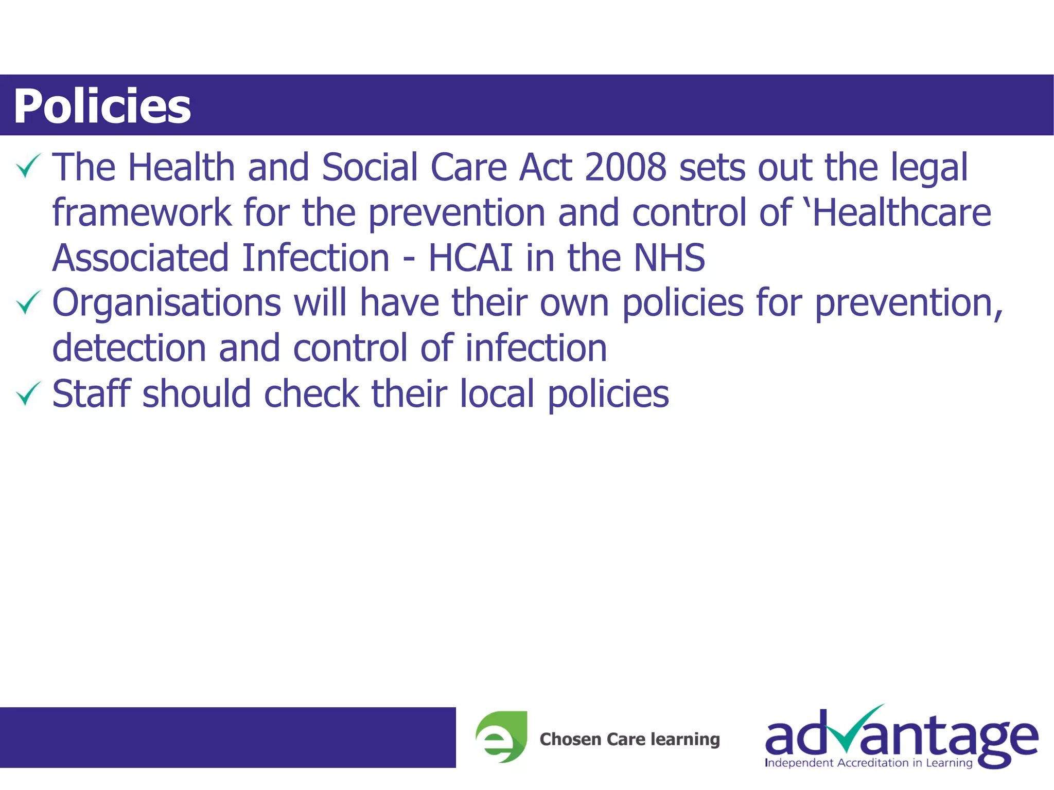 Infection control and prevention | PDF