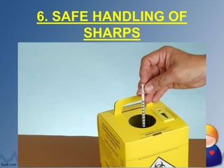 Infection control and safety measurs | PPTX