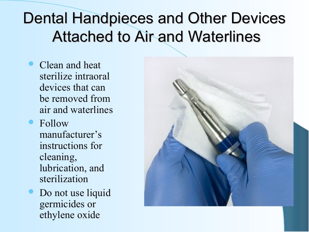 Current concepts in Asepsis and Infection control in a Dental Clininc