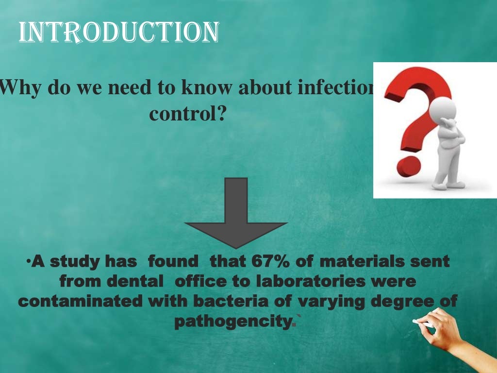 Infection control in dental lab 1