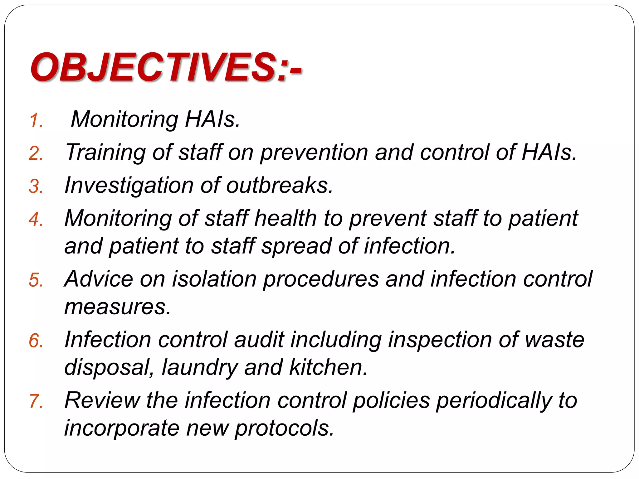 Infection Control in Intensive Care Unit: Role of Nurses | PPTX