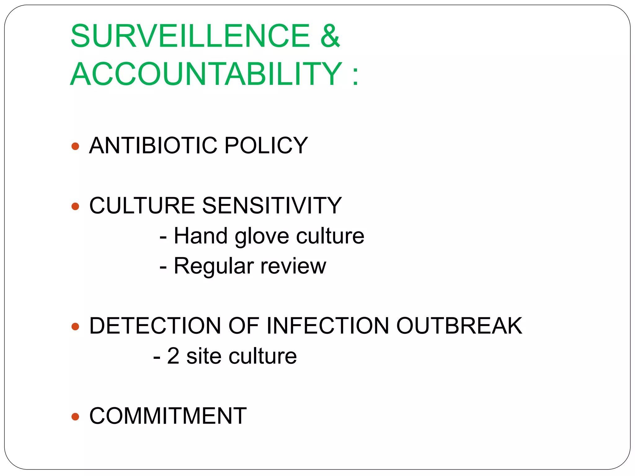 Infection control in pediatric care unit | PPTX