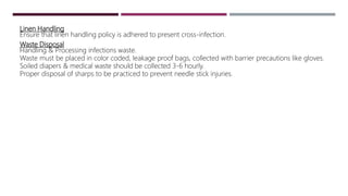 Infection control in newborns | PPTX