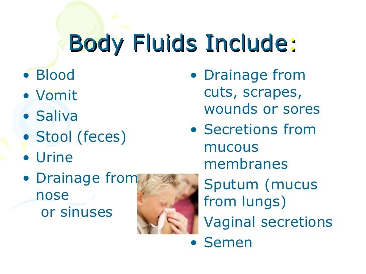 Infection control measures