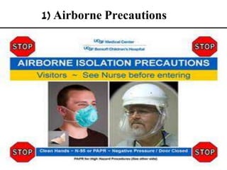 1) Airborne Precautions
 
