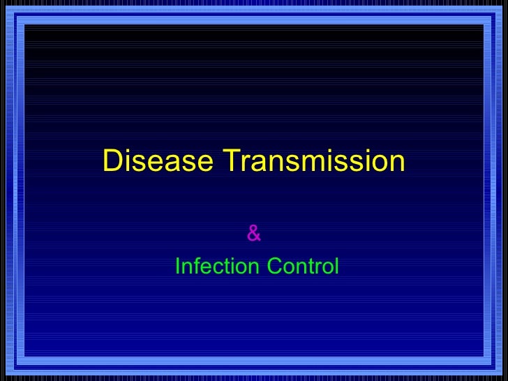 Infection control powerpoint 1