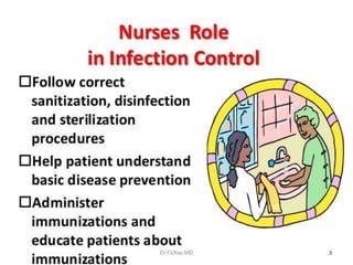 Infection control practices in hospital | PPTX