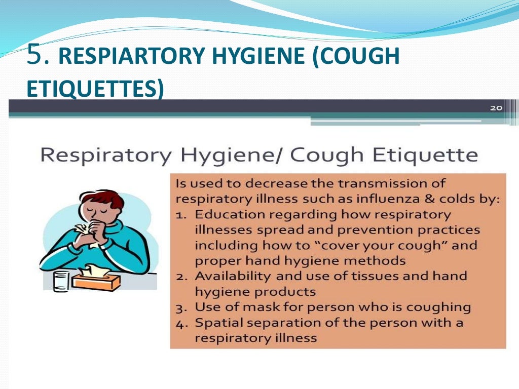 Infection control practices in hospital