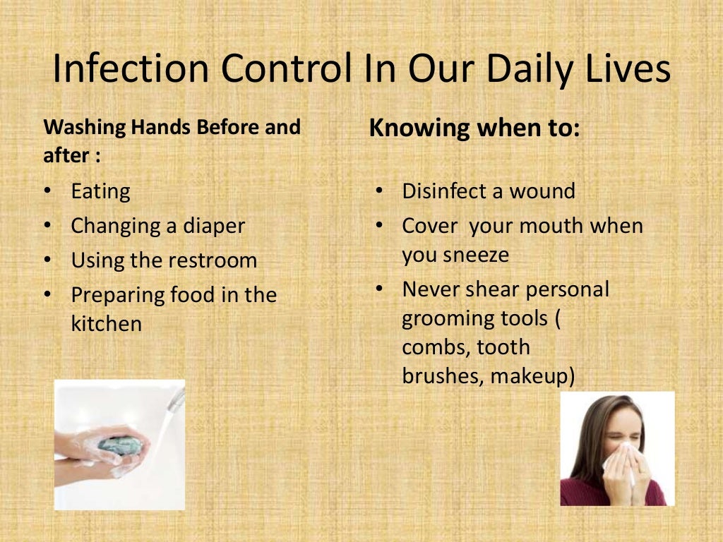 Infection control presentation