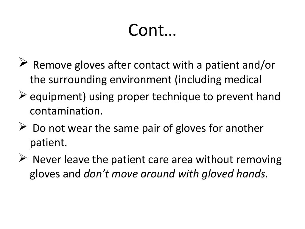 Infection control protocol and its importance