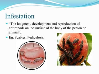 Infested Definition infection control terminologies.pptx