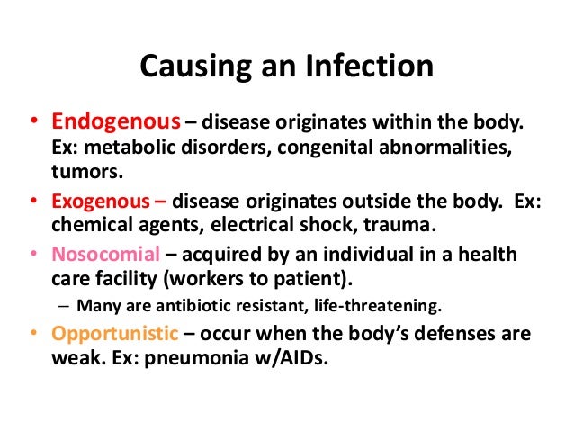 INFECTIOUS DISEASESvAETIOLOGY PATHOGENESIS &vCONSEQUENCES