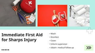 Shaps Infection Infection Prevention and Safe Sharps Handling | PPTX