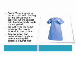Infection prevention and control | PPTX