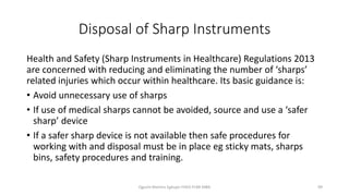 Sharp Instrument Safety.pdf INFECTION PREVENTION AND CONTROL IN HEALTH AND SOCIAL CM5 JULY 2023.ppt