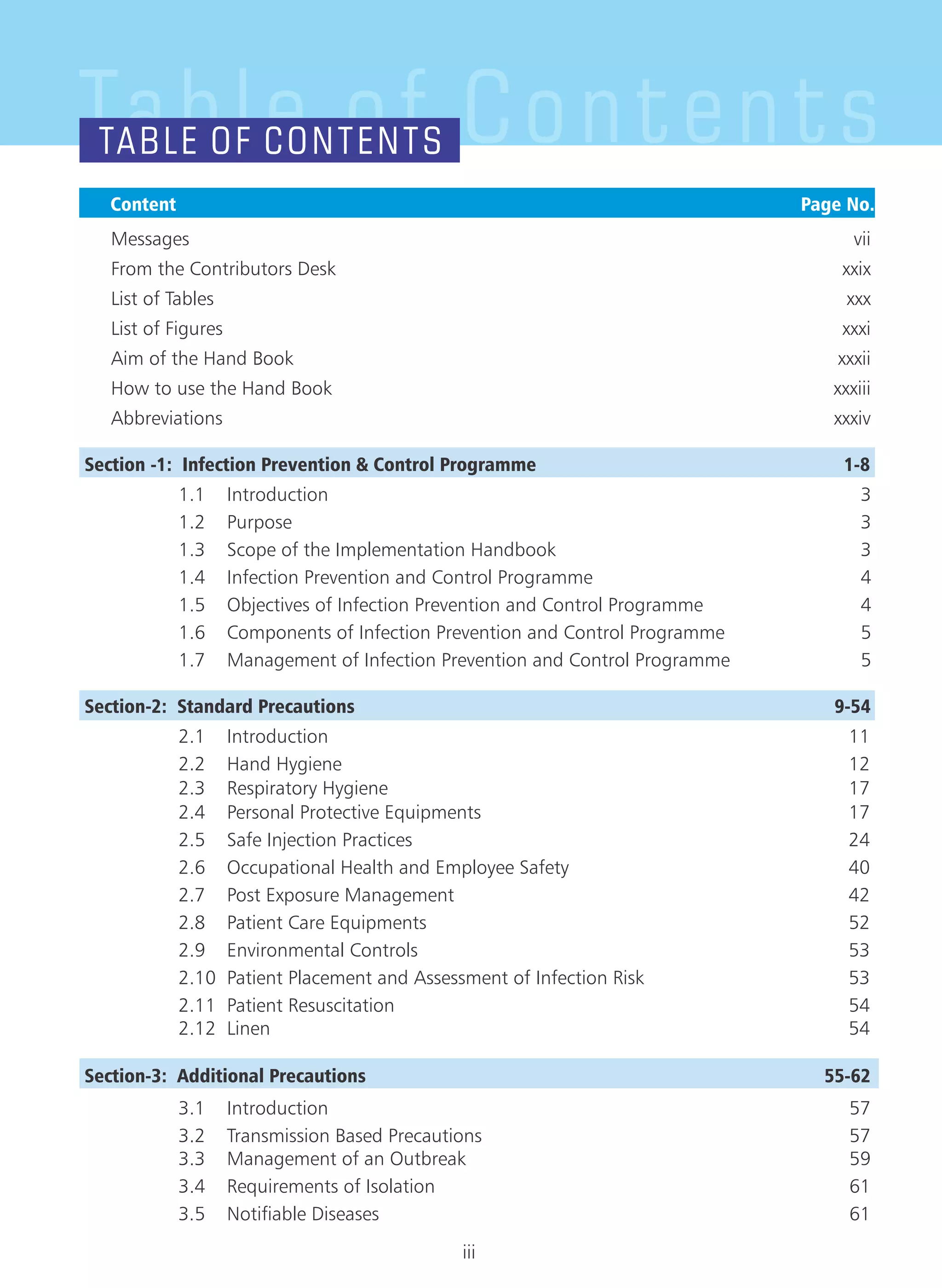 Infection Prevention & Control Guideline - Engligh | PDF