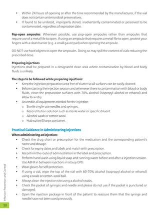 Infection Prevention & Control Guideline - Engligh | PDF