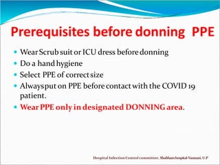 Infection Prevention Control Strategy for COVID 19 HICC KGMU Version 2.pptx