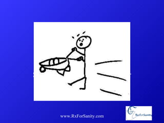 “ Please back in  for prompter service.” Sign on our endoscopy suite door www.RxForSanity.com 