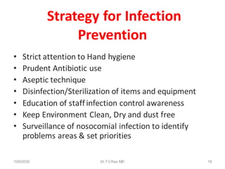 Maintain Infection INFECTIONS IN INTENSIVE CARE UNITS Detection, Caring Prevention | PDF