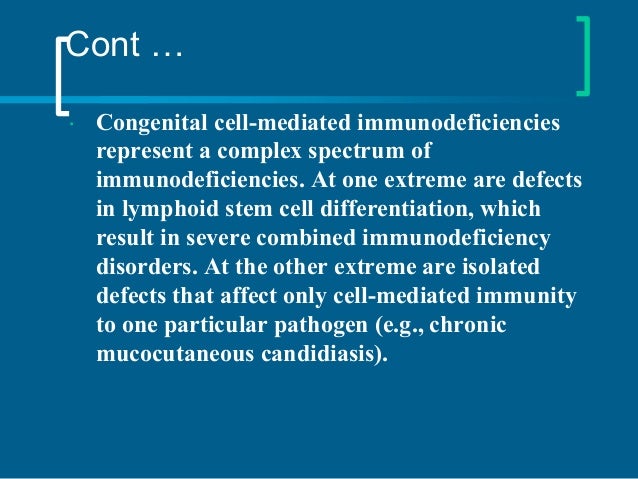Infections in immunocompromised patients