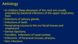 management of the INFECTIONS OF THE MOUTH & FACE.pptx