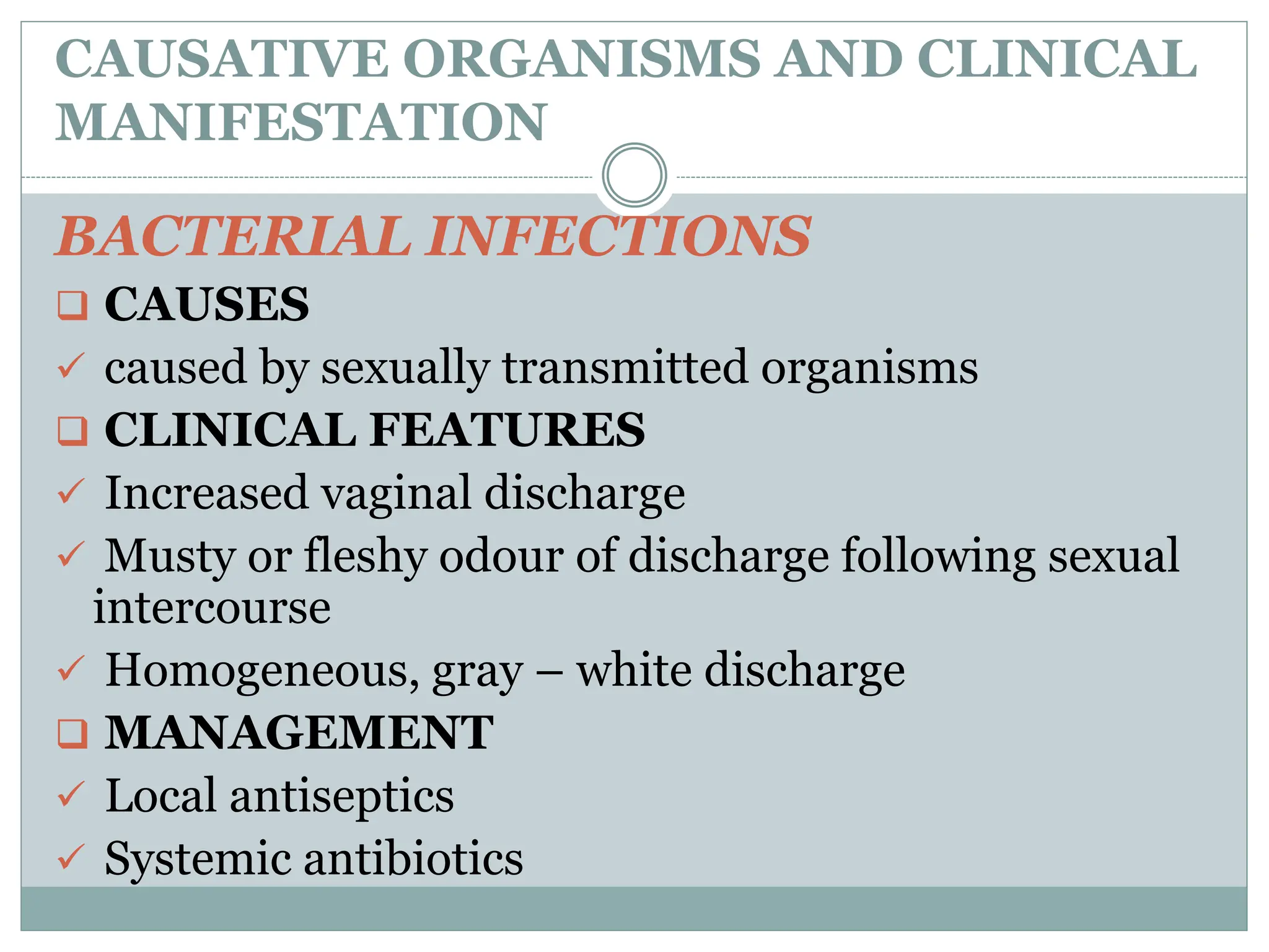 INFECTIOUS AND INFLAMATORY CONDITION OF THE FEMALE REPRODUCTIVE SYSTEM.pptx