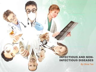 INFECTIOUS AND NONINFECTIOUS DISEASES
By Olivia Tan

 