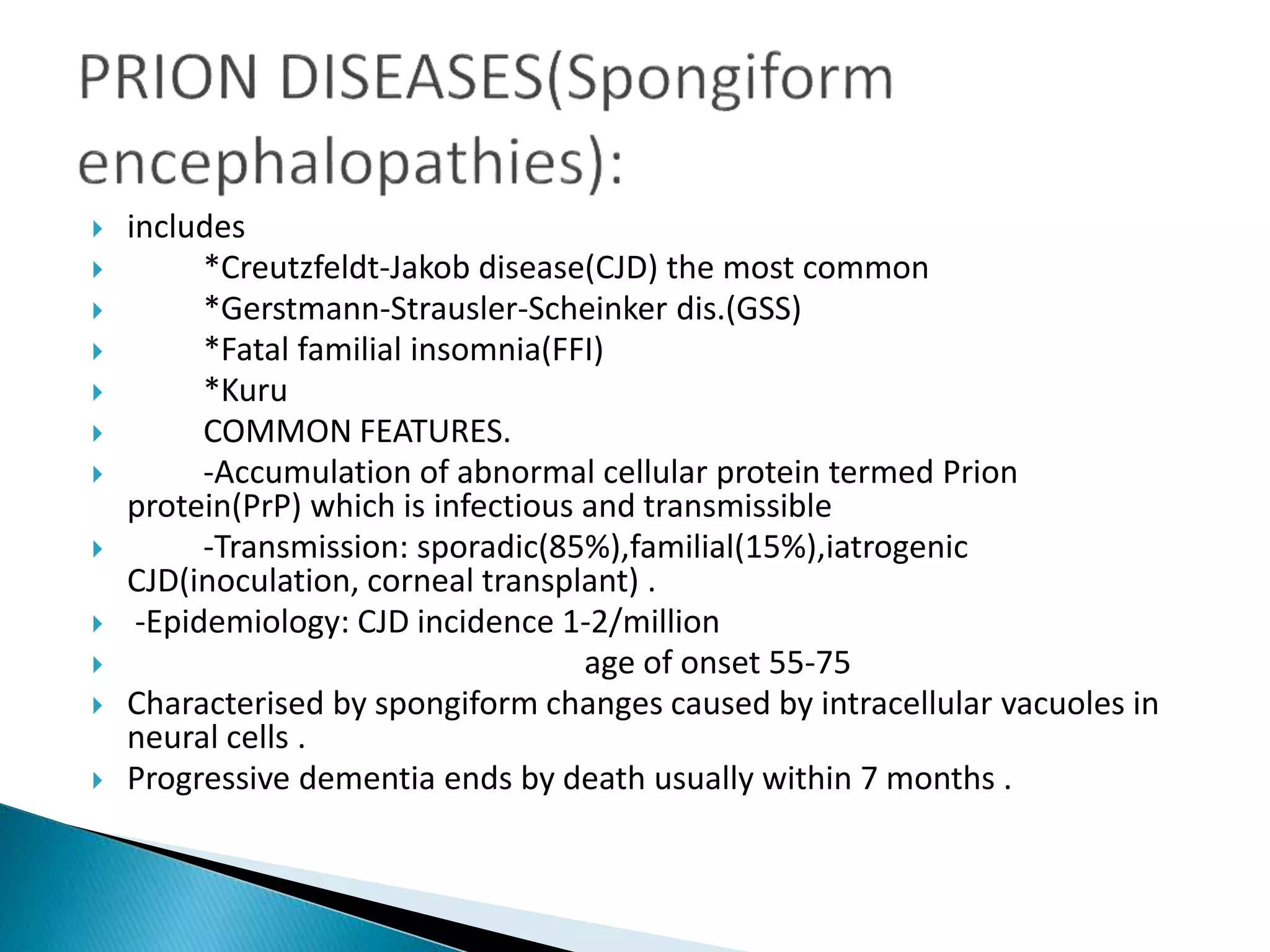 Infectious CNS diseases | PPTX