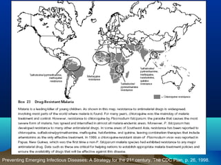 Preventing Emerging Infectious Diseases: A Strategy for the 21st
century. The CDC Plan, p. 26, 1998.
 