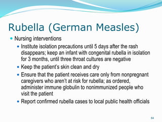 Infectious disease in children nurs 3340 | PPTX