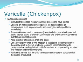 Infectious disease in children nurs 3340 | PPTX