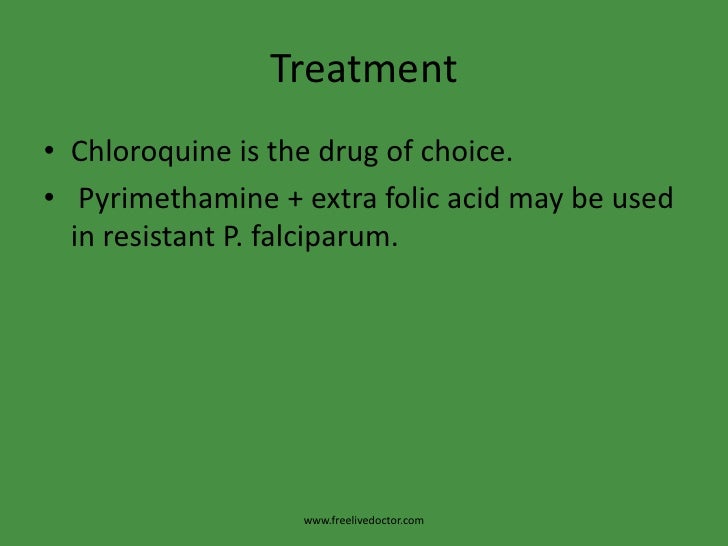 Chloroquine Dosage In Pregnancy