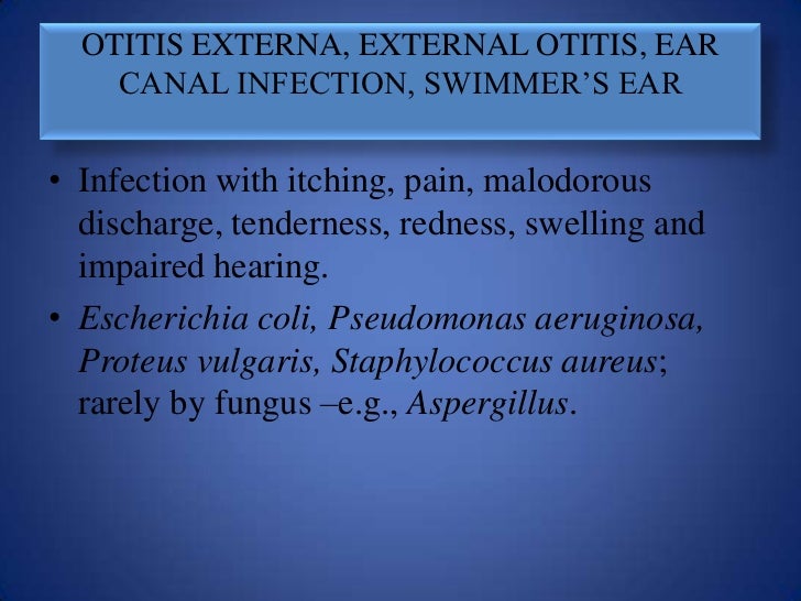 Infectious diseases of the ears,eyes,mouth