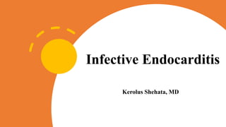Infective Endocarditis
Kerolus Shehata, MD
 