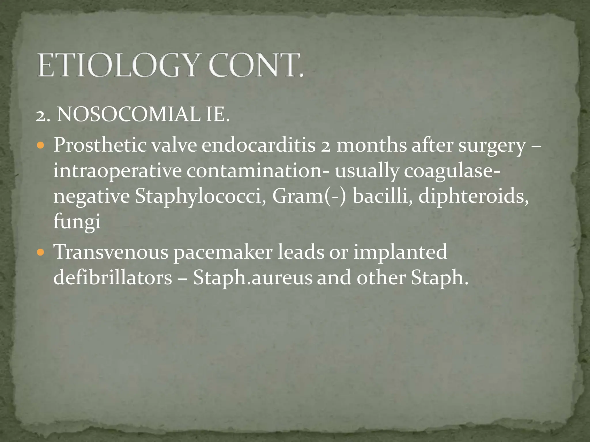 Infective endocarditis.ppt infective endocarditis | PPT