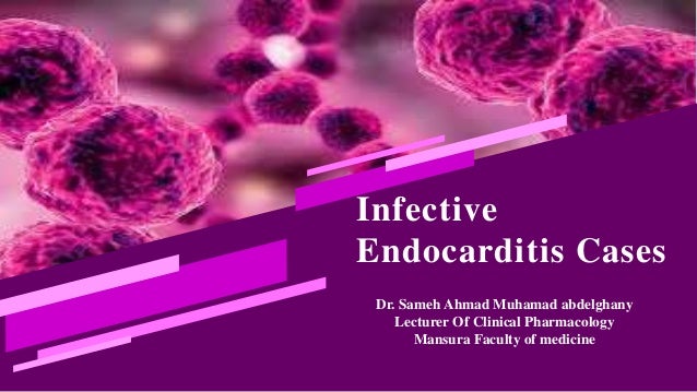 Endocarditis case study slideshare image