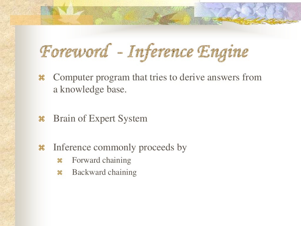 Inference engine