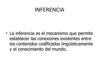 INFERENCIA ,[object Object]