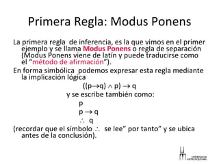 Inferencia LóGica | PPT