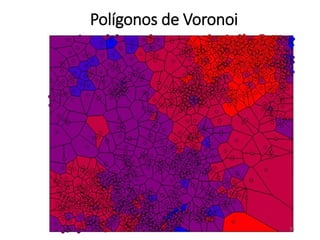 Polígonos de Voronoi
35
 
