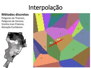 Interpolação e Geoestatística - QGis, Geoda e R