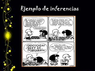 Ejemplo de inferencias
 