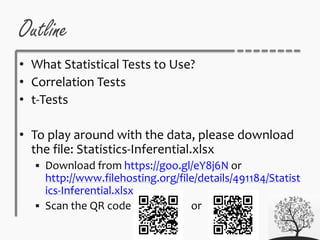 Inferential Statistics | PPTX