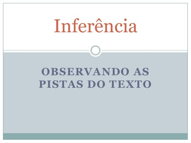 Inferência