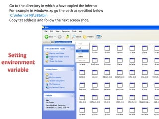 LIMBOLimbo is a programming language designed by Sean Dorward, Rob pike and Phil winter bottom.Features of other programming languages limbo tookPascal ( Declaration)Alef(Channels, ADTs)Occam(Channels)Hoare’s Communicating Sequential Process( CSP)		(Channels alternating on channels)Newsqueak,ML(module system, compile time type 	checking, garbage collection)	and also its OWN ideas.It employs strong type checking both at compile time and runtime , automatic garbage collection and inter thread communication over typed channels.It is designed for safe execution even on small machines without hardware memory protection. 